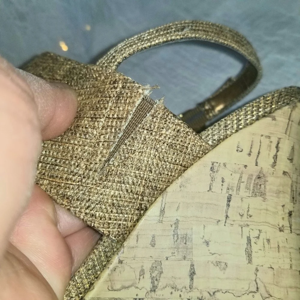 FIONI Clothing shimmery burlap